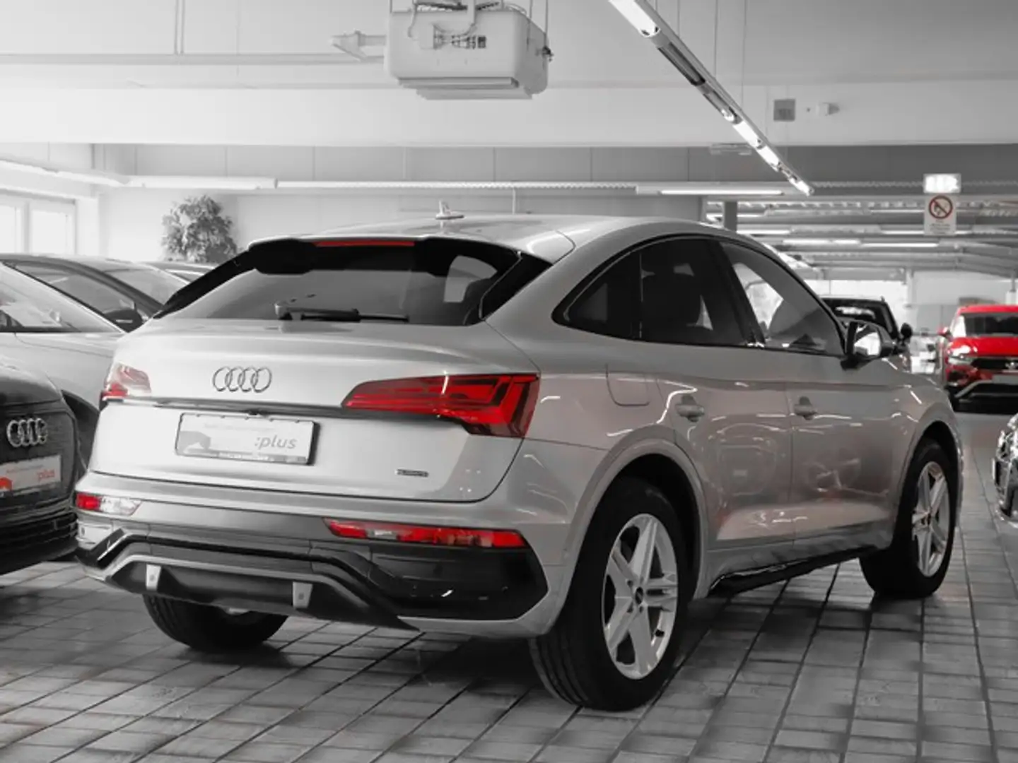Audi Q5 Sportback 40 TDI quattro S line ACC Matrix LED ... Argent - 2