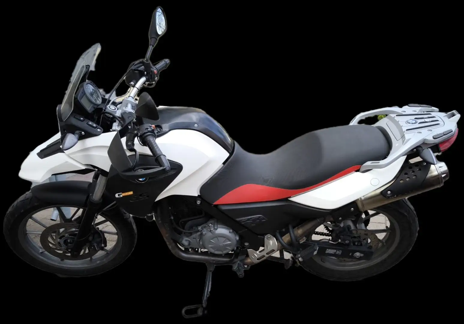 BMW G 650 GS Bílá - 1