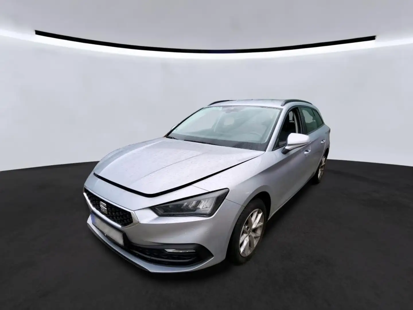SEAT Leon SP 2.0 TDI DSG STYLE +LED +NAVI +SHZ +ALU +DAB +A Silber - 2
