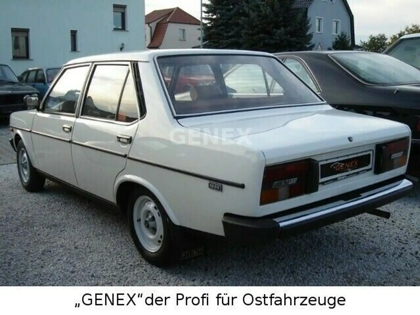 Fiat 131 Mirafiori DDR Genex Weiß - 1