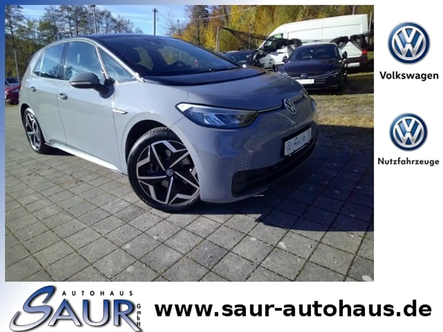 Volkswagen ID.3 Pro Performance 150 kW*Navi*ACC*SHZ*NW-Anschlussg Grau - 1