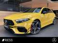 Mercedes-Benz A 45 AMG A 45 S 4M+ PANO+HUD+19"+DISTRONIC+360°+MULTIBEAM Geel - thumbnail 1