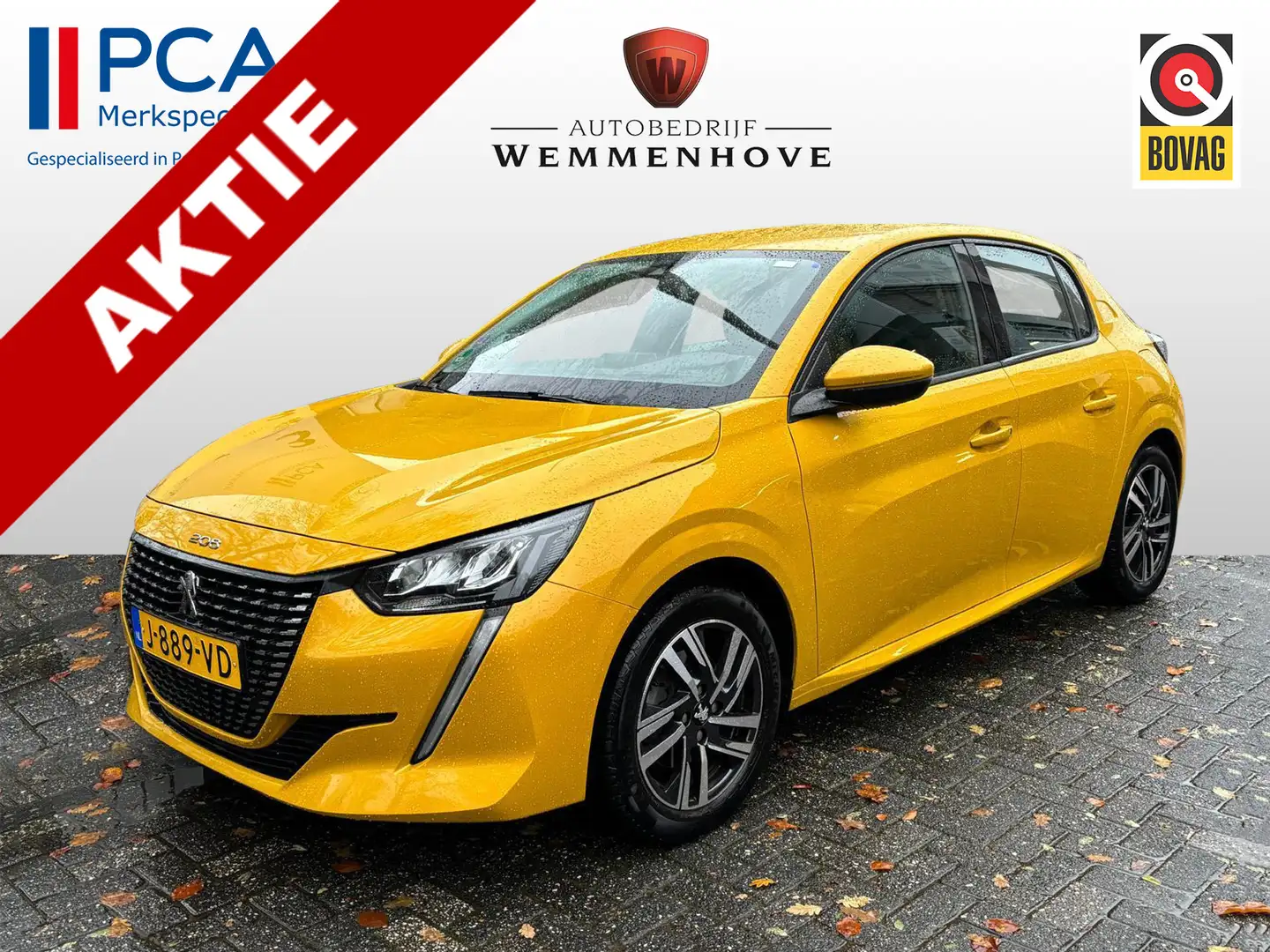 Peugeot 208 1.2 PureTech Allure Geel - 1