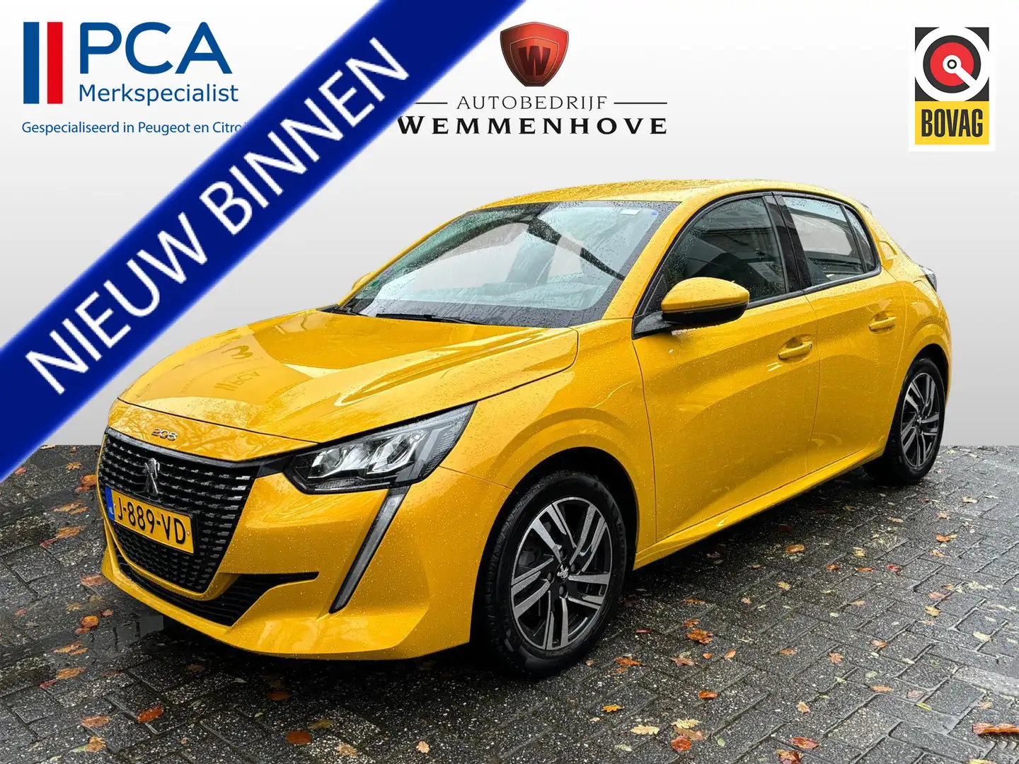 Peugeot 208 1.2 PureTech Allure Geel - 1