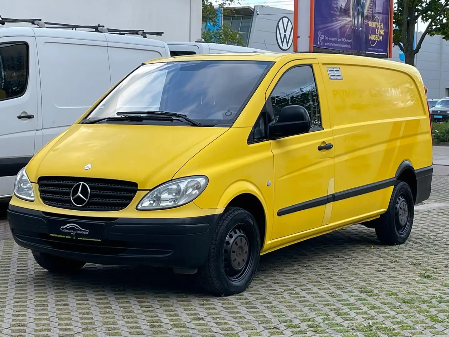 Mercedes-Benz Vito 111 CDI//LANG//AHK//1.Hand//REGALE//HU NEU Żółty - 1