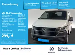Volkswagen T6 Transporter T6.1 Kasten 2.0 TDI KR EcoProfi AHK VORB. KLIMA
