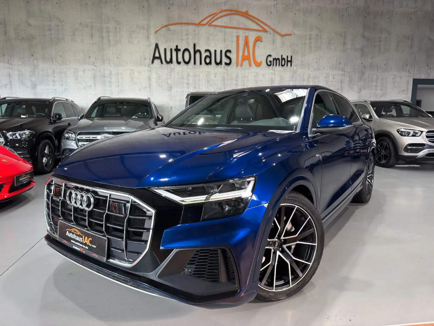 Audi Q8 50 TDI quattro/PANO/LED/ACC/SHZ/NAVI/RFK Blau - 1
