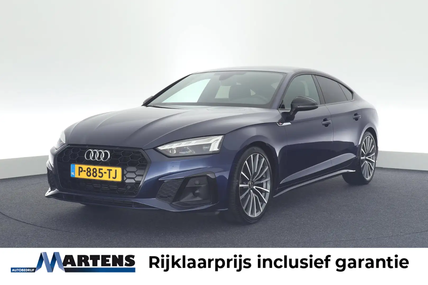 Audi A5 Sportback 35 TFSI 150pk S-Tronic S-Line Competitio Blauw - 1