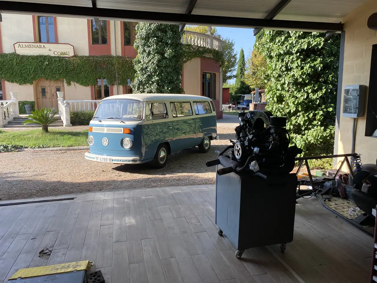 Volkswagen T2 Motor Doble carburación., foto 7