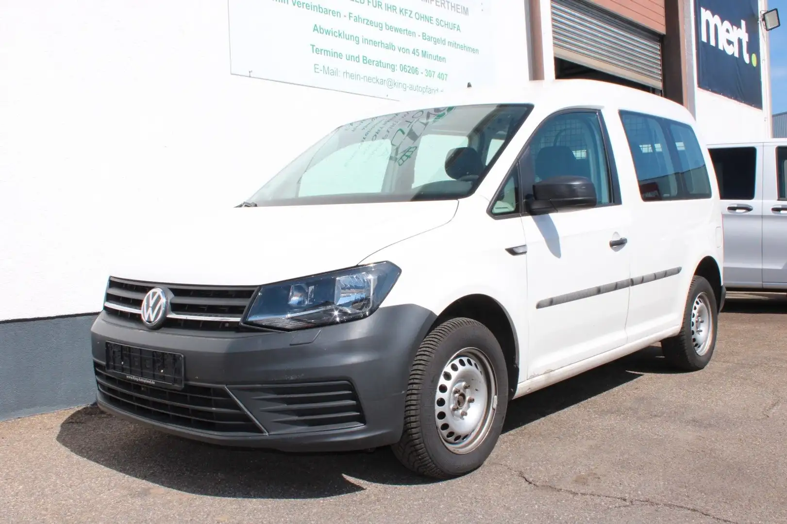 Volkswagen Caddy PKW 2.0 TDI Conceptline DSG Weiß - 1