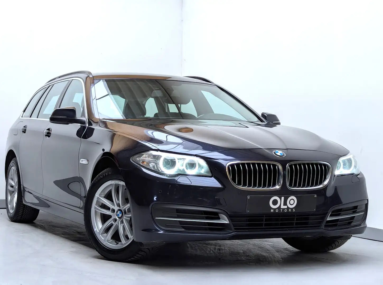BMW 518 Touring DA / CUIR / NAVI / XENON / AUTOMATIQUE Bleu - 1