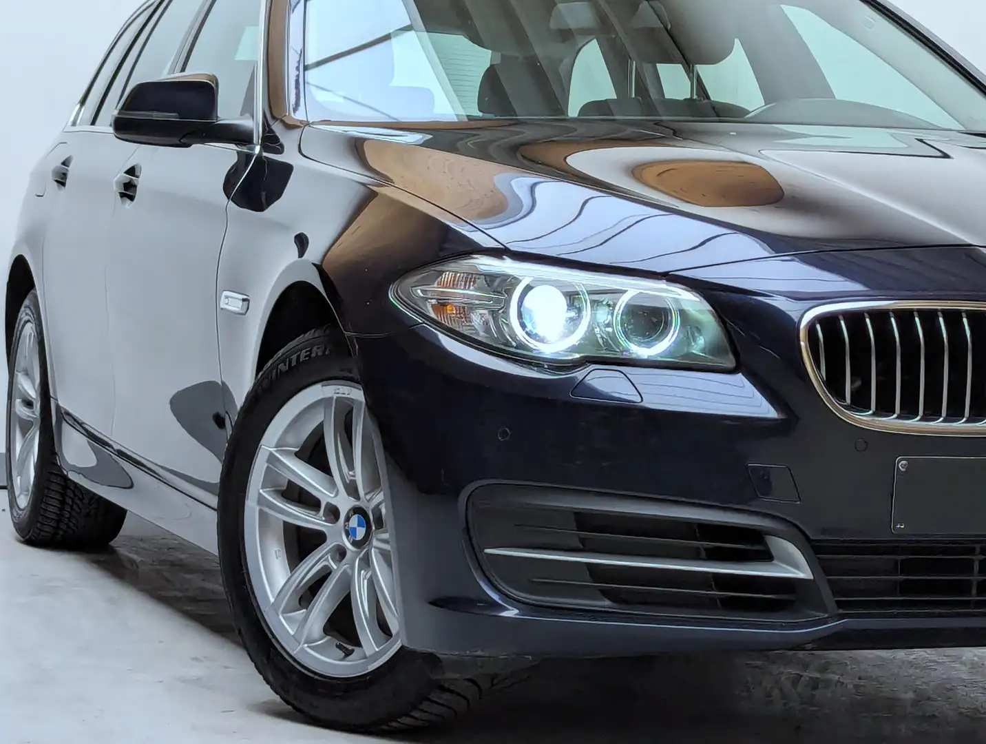 BMW 518 Touring DA / CUIR / NAVI / XENON / AUTOMATIQUE Bleu - 2