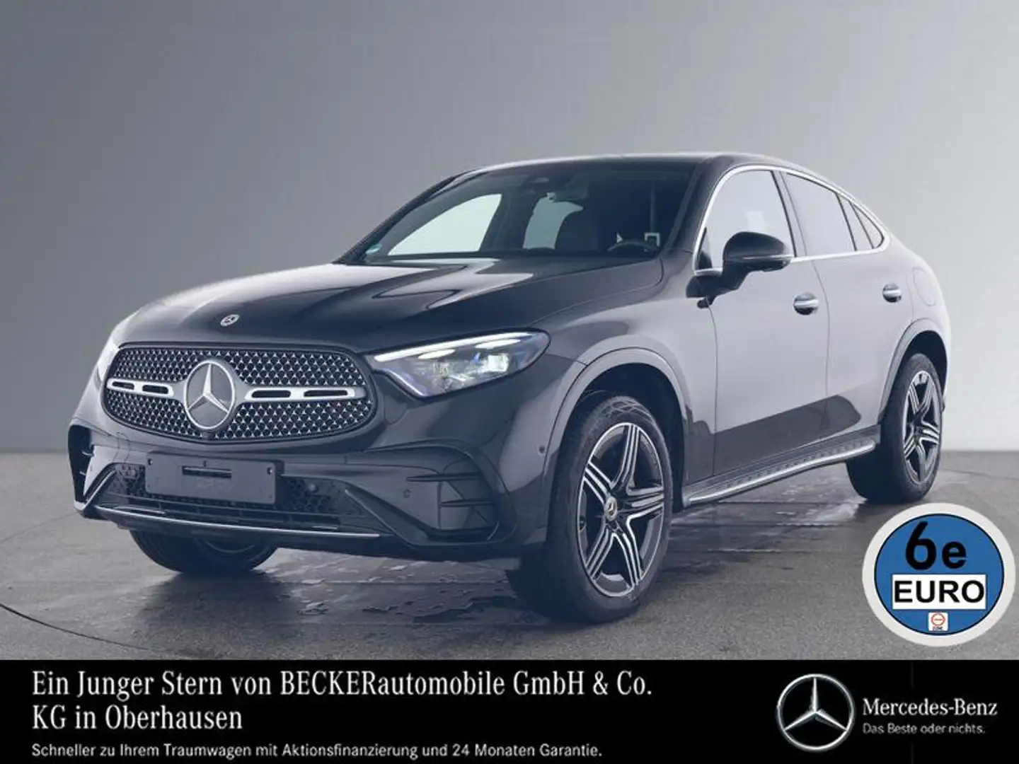 Mercedes-Benz GLC 300 e 4M Coupé AMG LINE PREMIUM AHK 20" 360° Negro - 1
