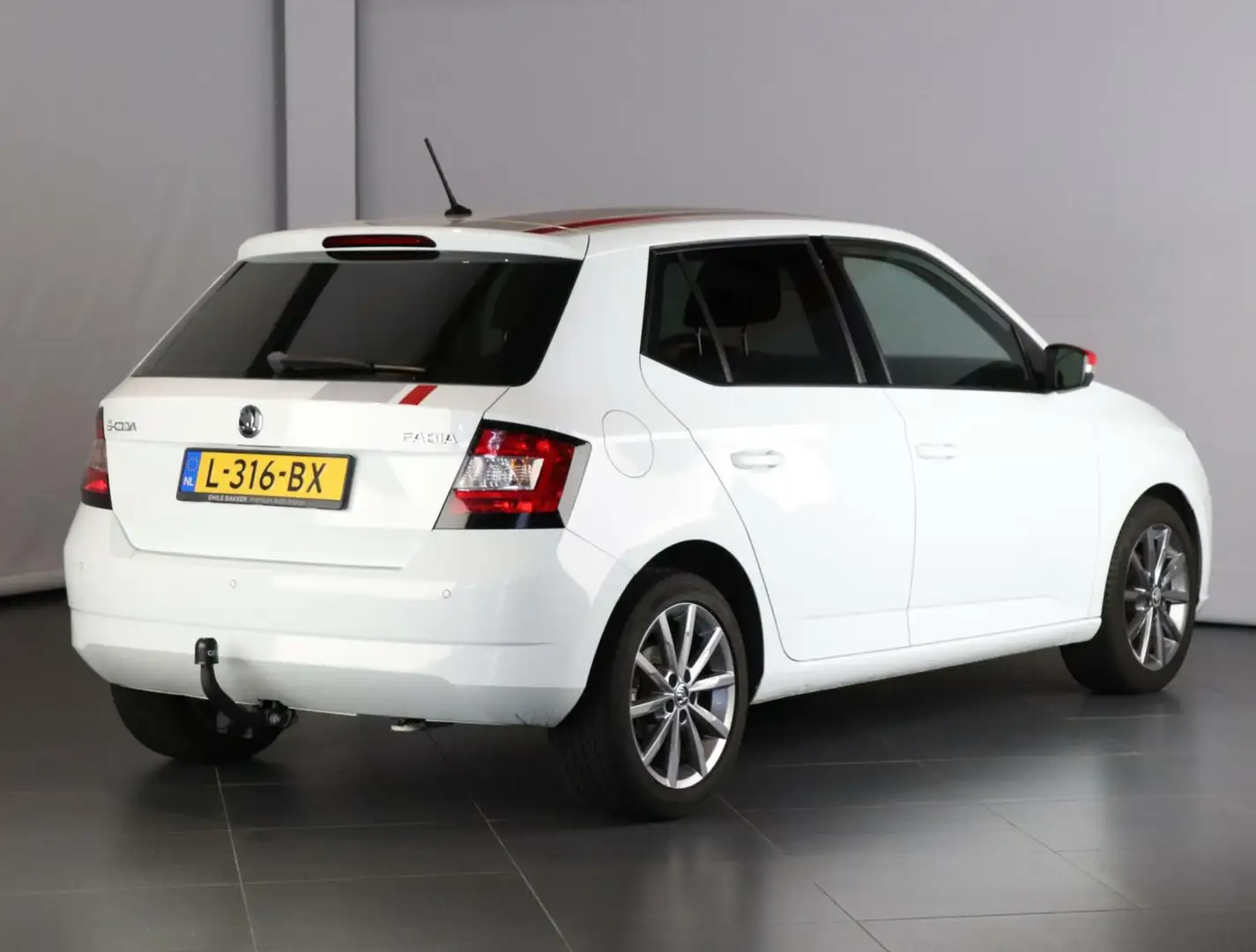 Skoda Fabia 1.0 TSI Monte Carlo 68dkm! Wit - 2