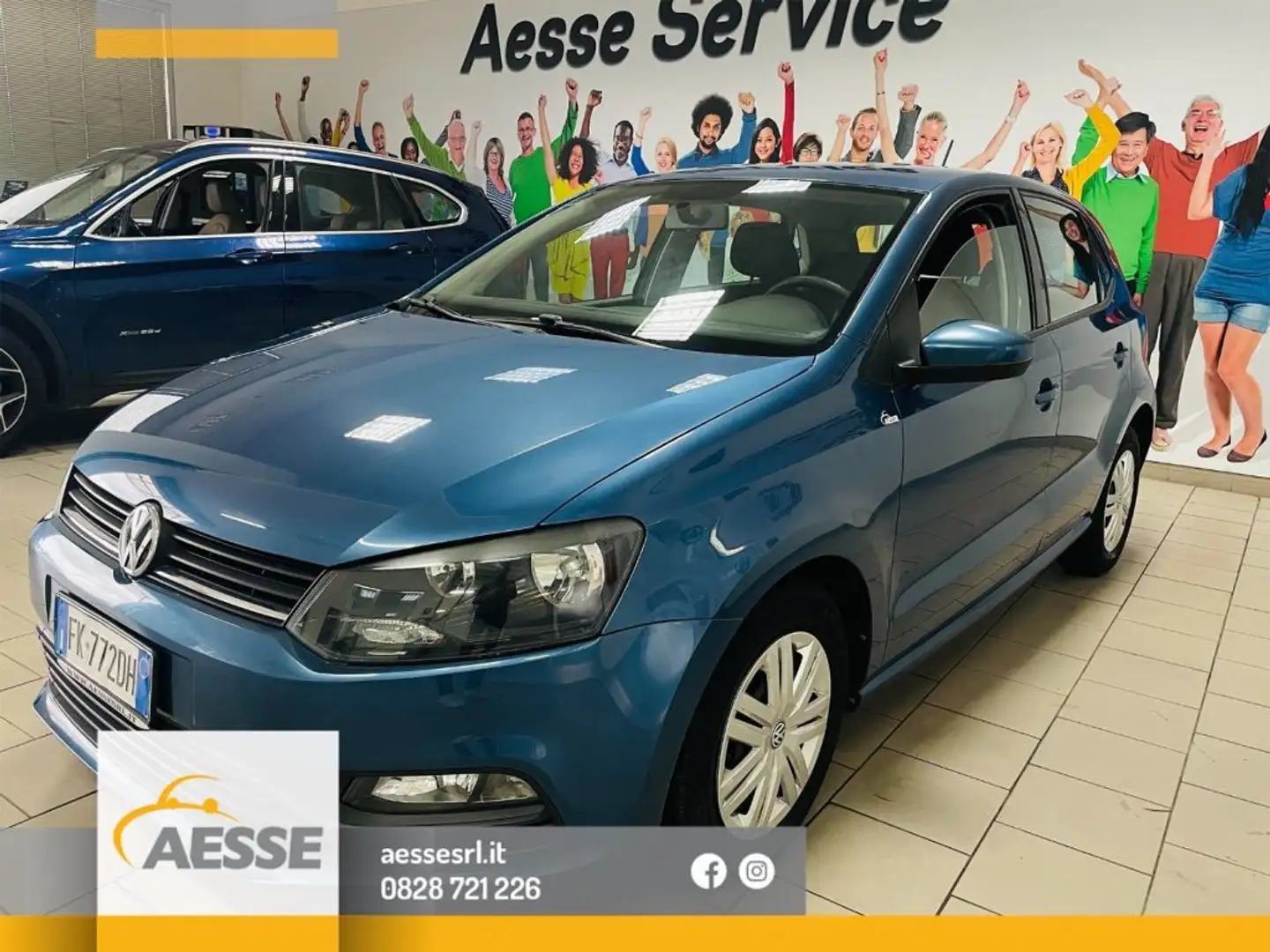 Volkswagen Polo 1.4 TDI 5p. Business Blu/Azzurro - 1