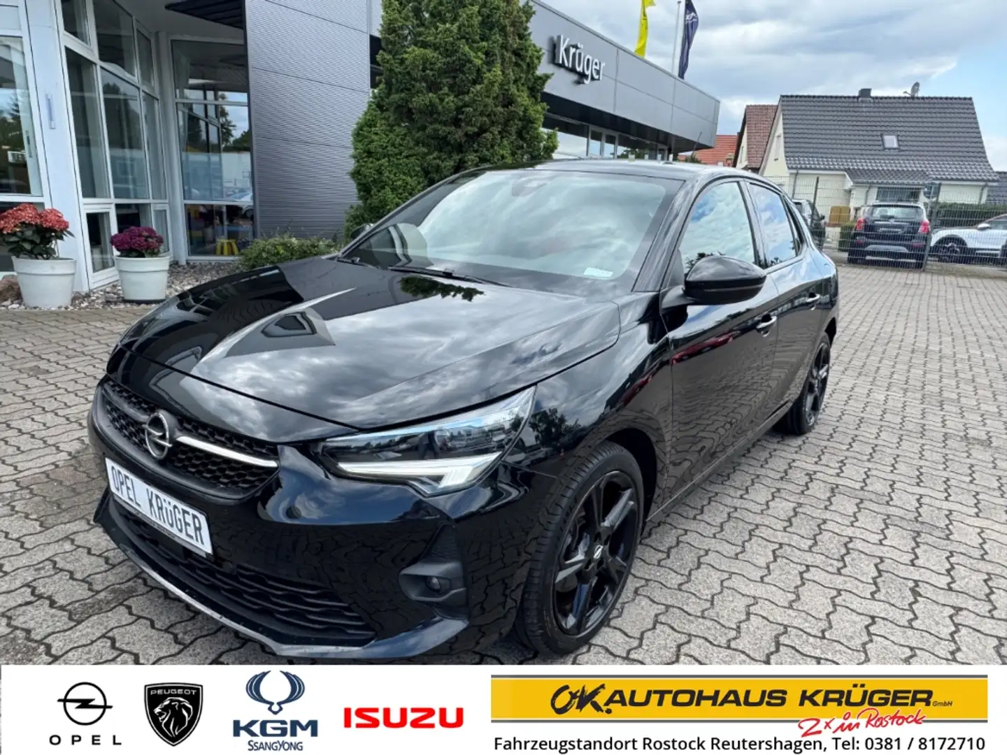Opel Corsa F GS Line 1.2 Turbo SHZ+Kamera Schwarz - 1