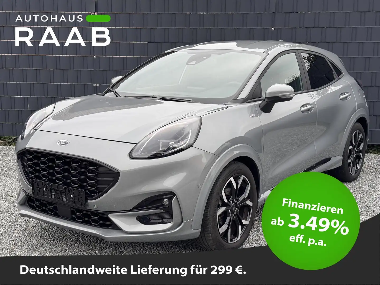 Ford Puma ST-Line X 1.0 EcoBoost Android Auto Grau - 1