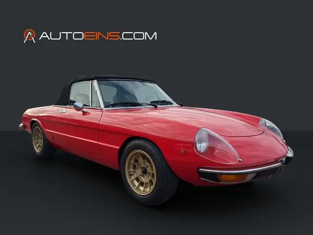 Alfa Romeo Spider 2000 Spider Veloce  Fastback Coda Tronca*Leder*