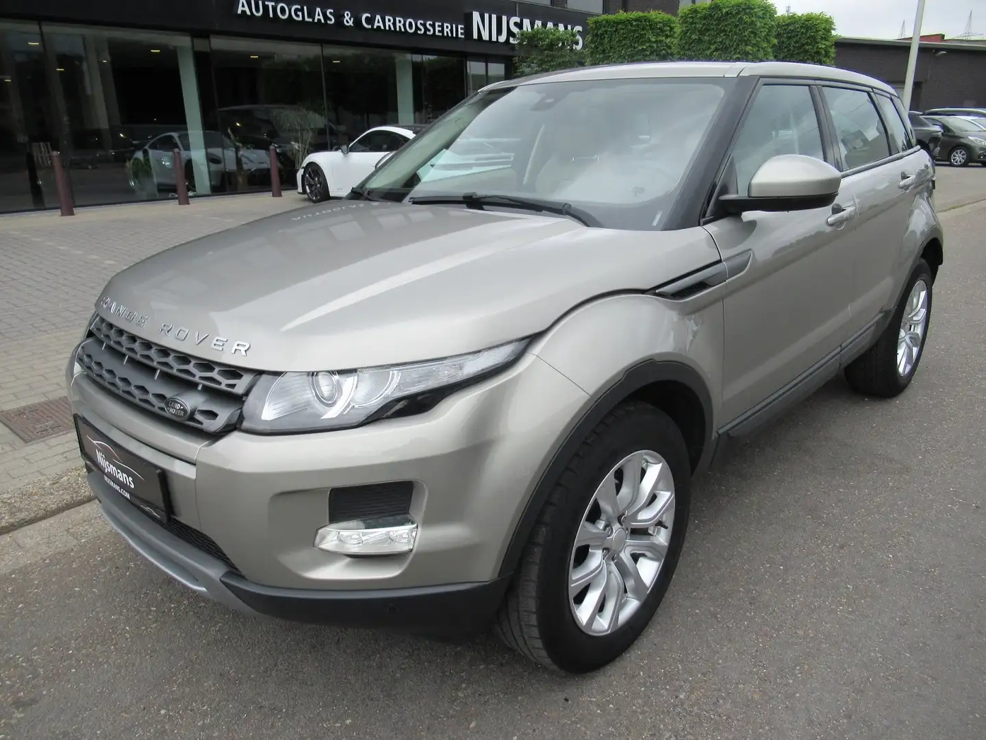 Land Rover Range Rover Evoque 2.2e D4 2WD-Leder-Pano-Meridian-Camera-Navi-Airco Beige - 1