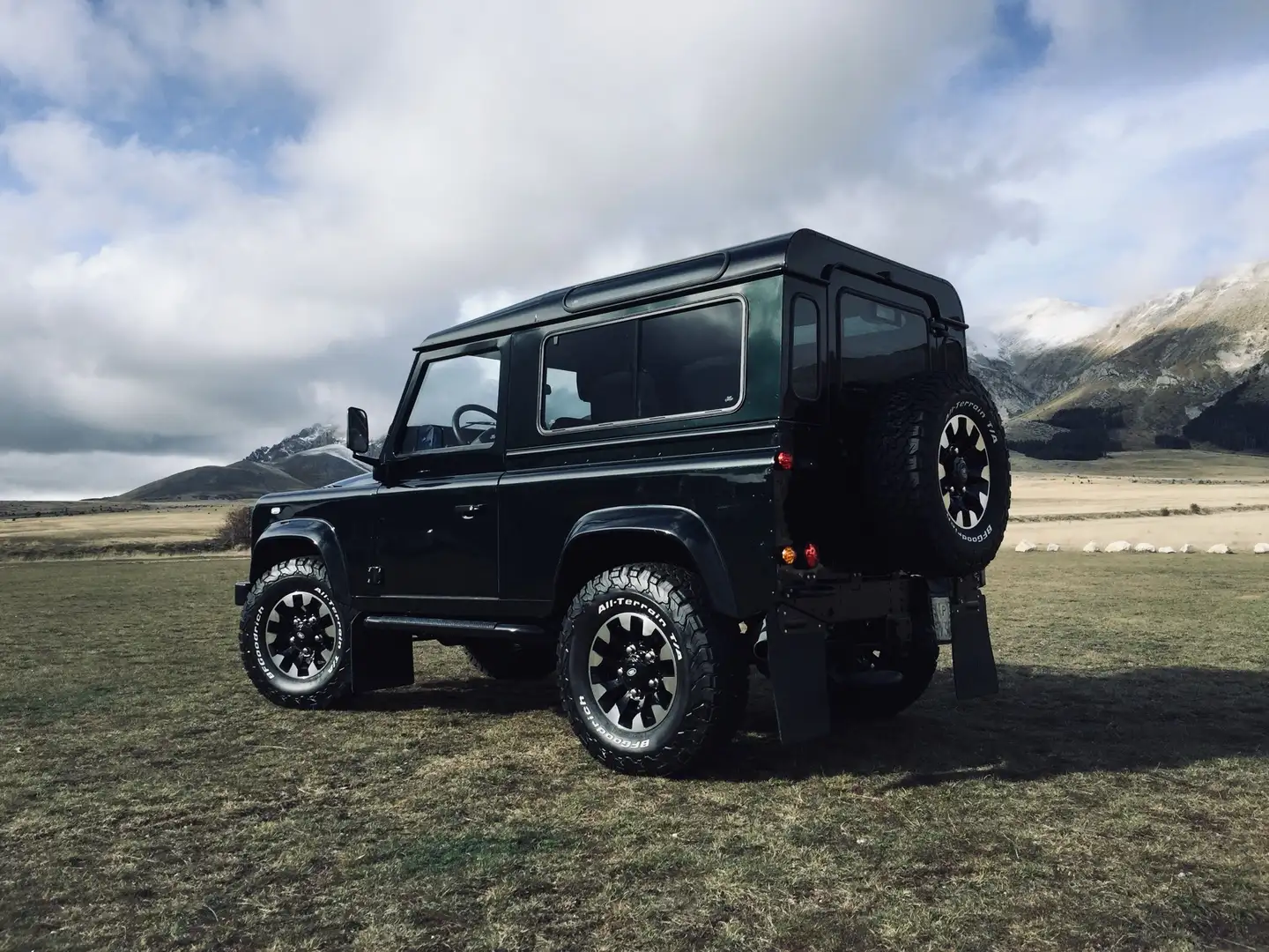 Land Rover Defender 90 2.5 td Hard Top Verde - 1