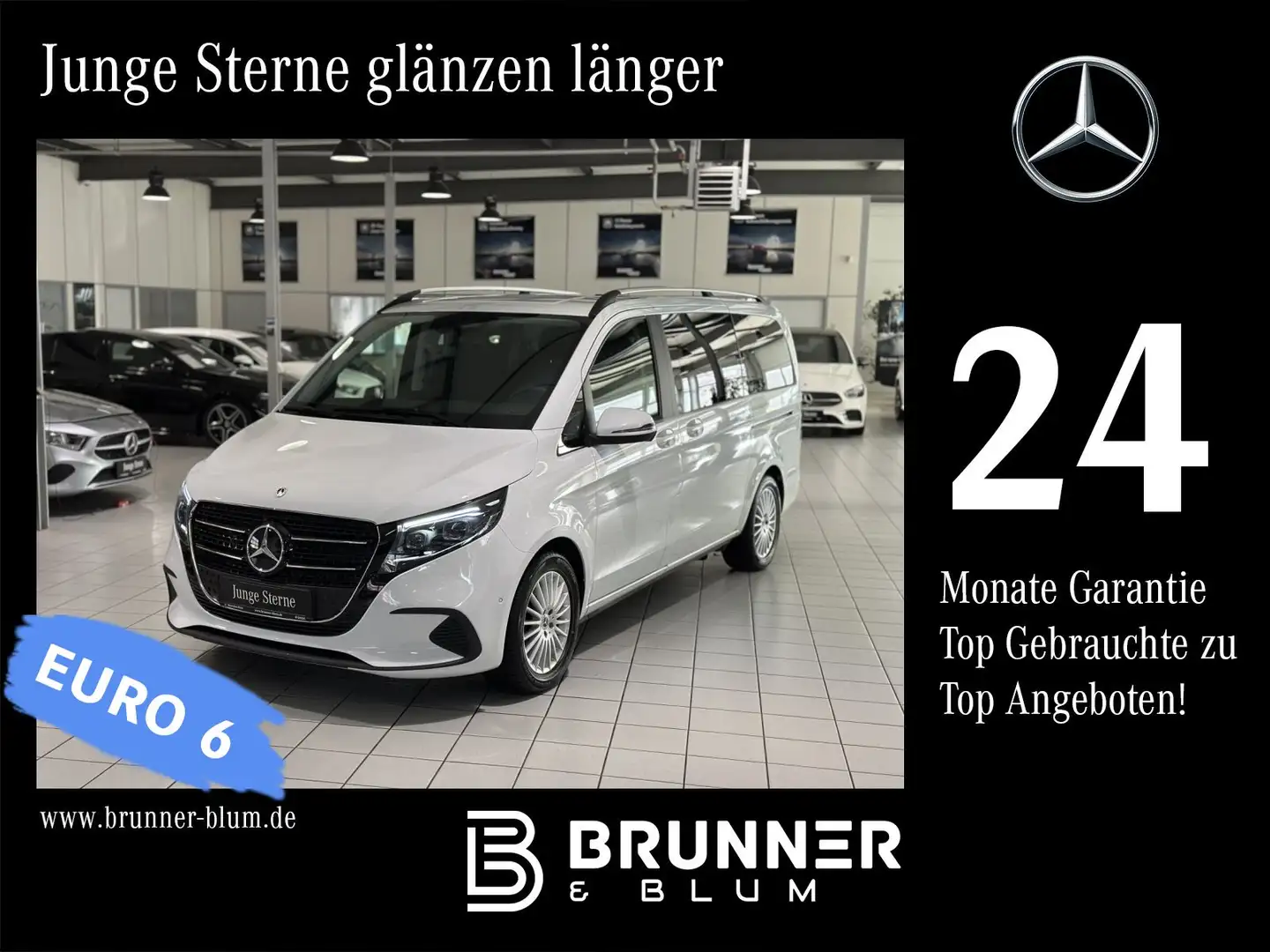 Mercedes-Benz V 250 V 250 d STYLE Lang Distronic,AHK,elektr.Türen, Bianco - 1