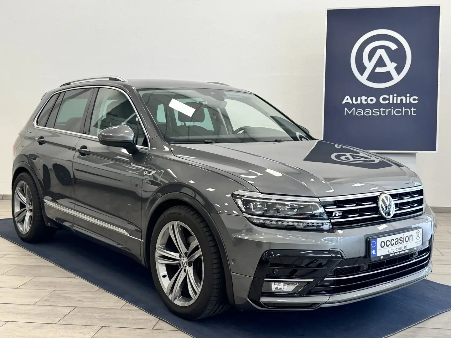 Volkswagen Tiguan 1.4 TSI ACT 150pk R-LINE | 12 MDN GARANTIE | PANO Gris - 1