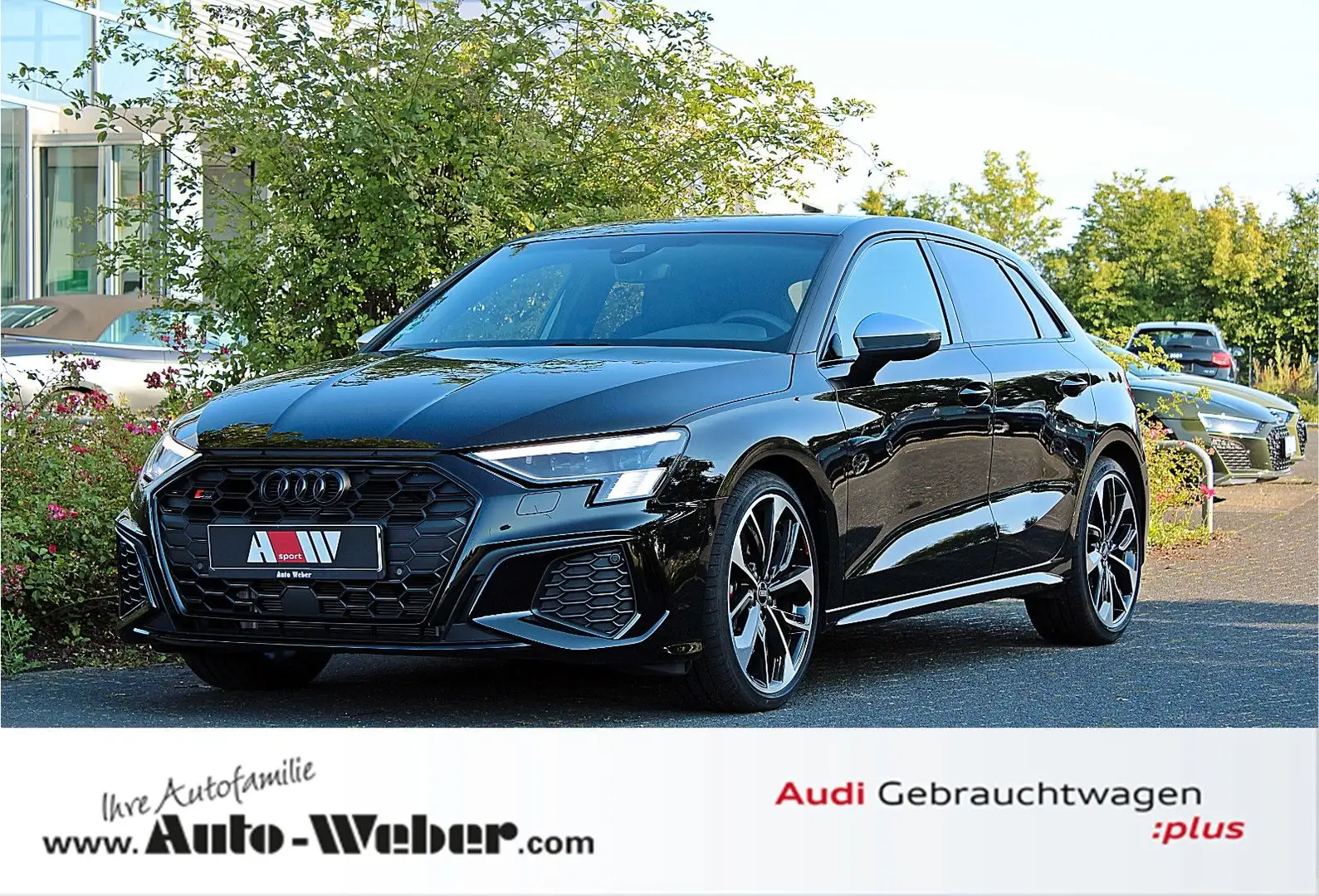 Audi S3 Sportback 2.0TFSI quattro S-tronic Schwarz - 1