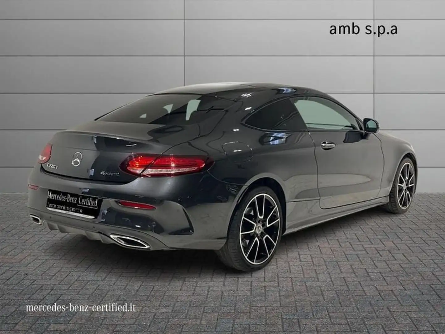 Mercedes-Benz C 220 C 220d Auto Coupé Premium Plus Grigio - 2