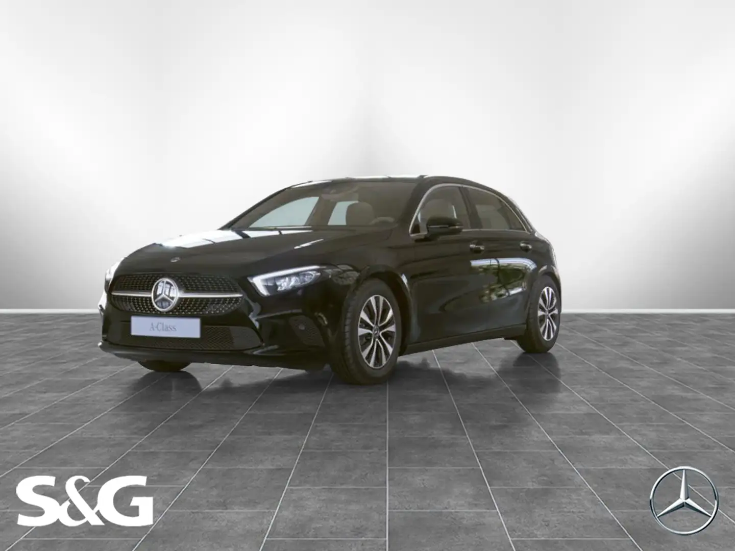 Mercedes-Benz A 200 d DISTRONIC+KAMERA+KEYLESS+CARPLAY+LED+16" Schwarz - 1