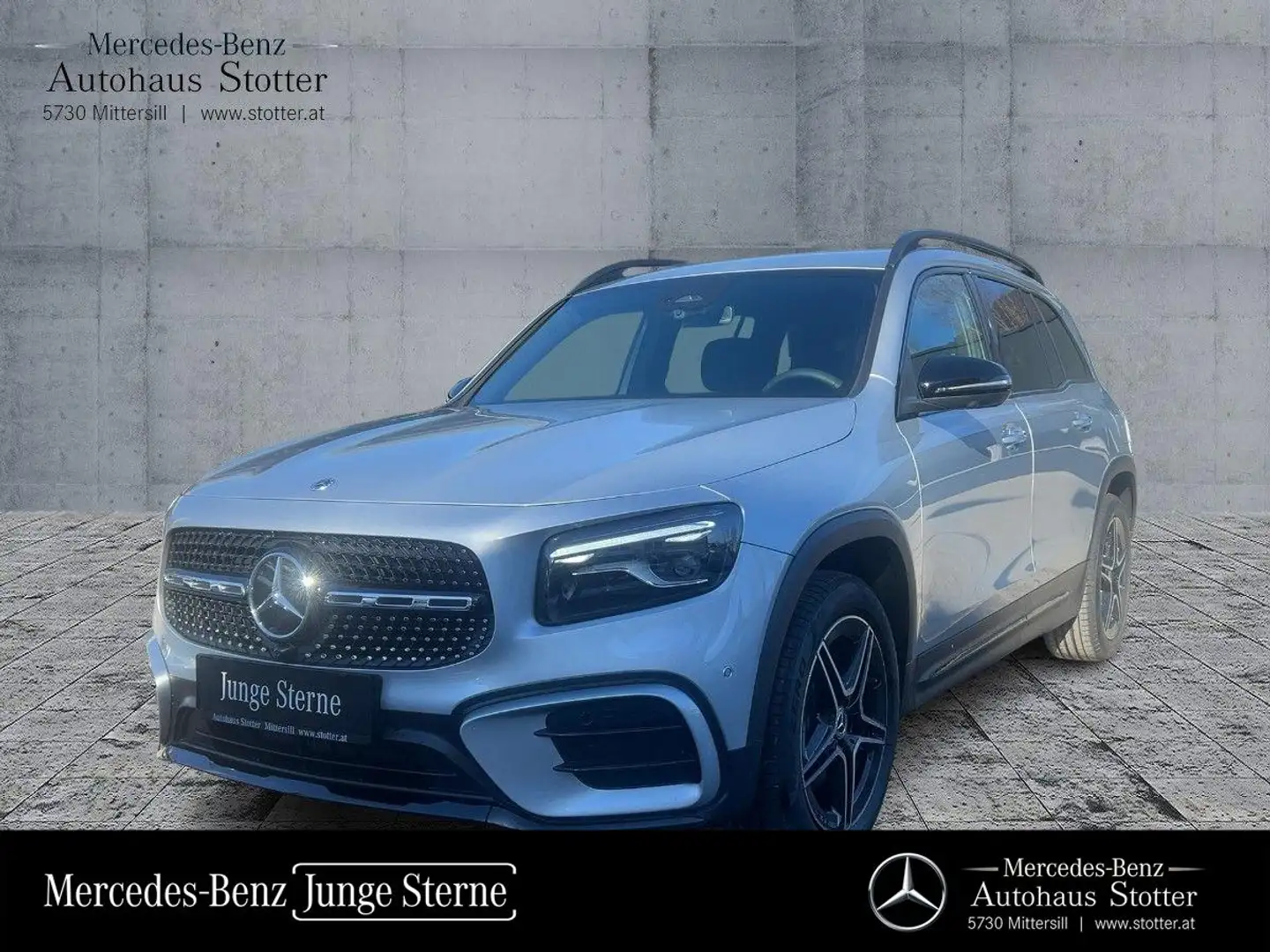 Mercedes-Benz GLB 200 d 4MATIC AMG Line *AMG*Night*MBUX*Mbeam* Silber - 1
