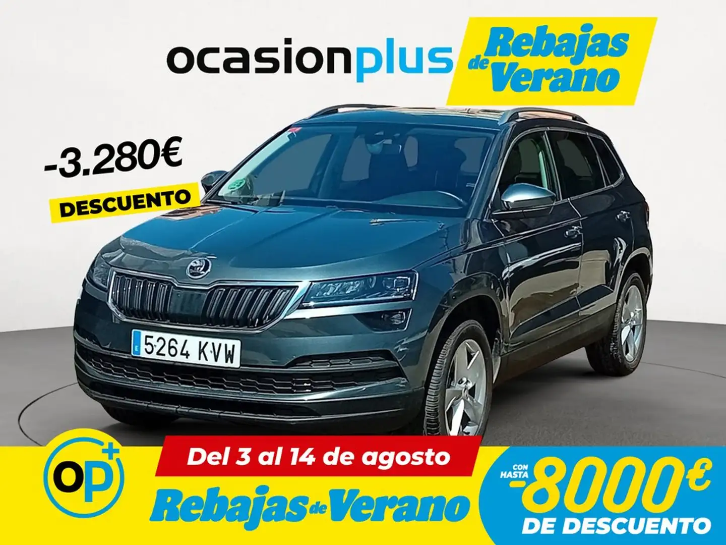 Skoda Karoq 1.0 TSI Like Gris - 1