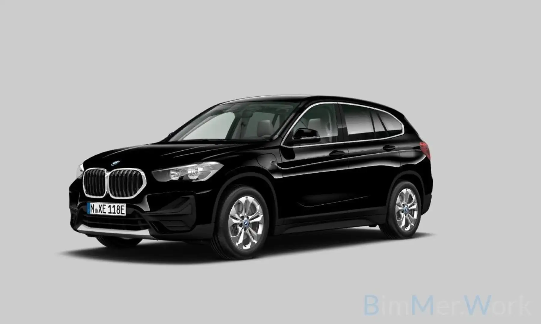 BMW X1 xD25e DAB PDC LED Sithzg Geschwindigkeitsreg Noir - 1