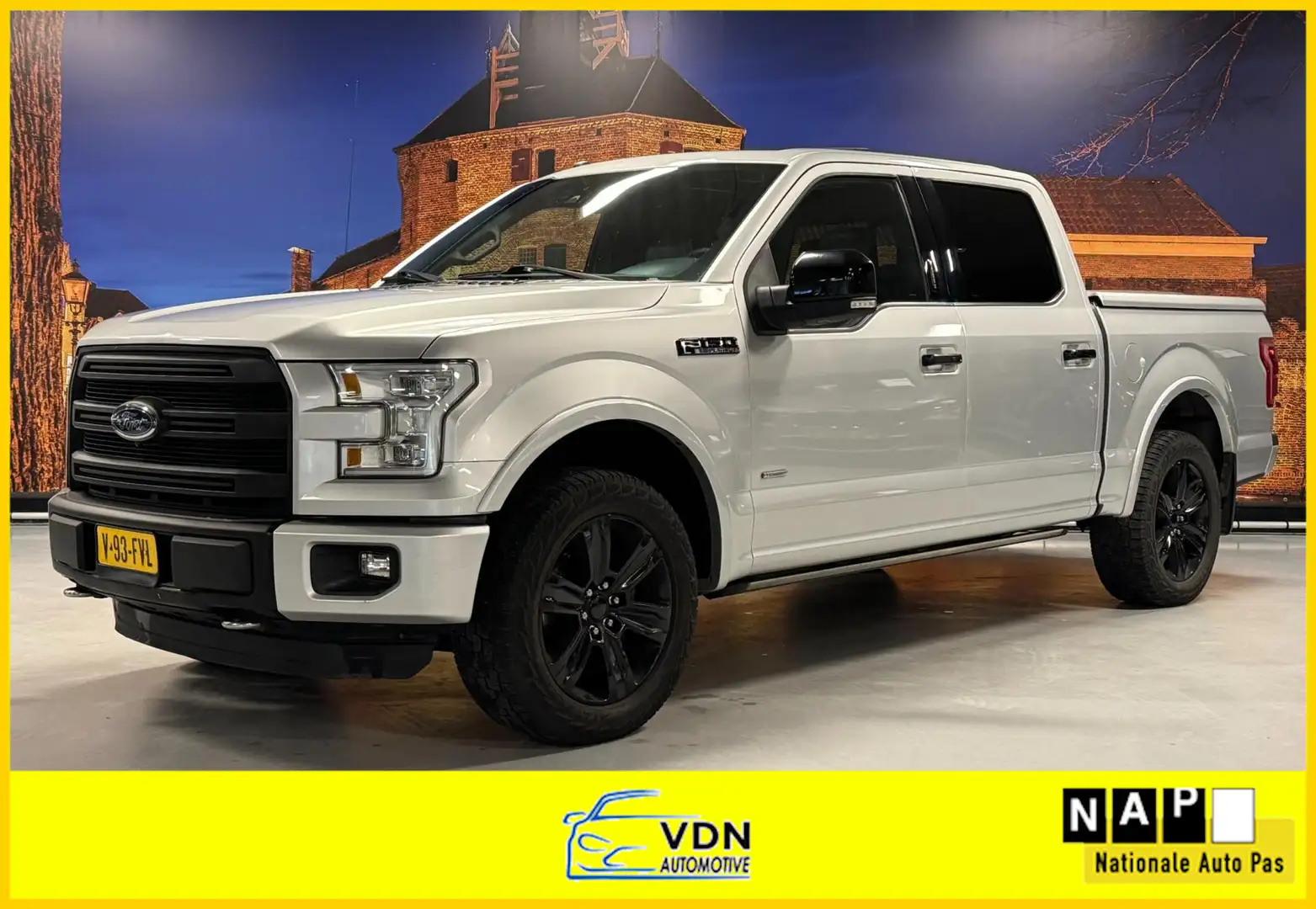 Ford F 150 USA 3.5 V6 SuperCrew Lobo Platinum Panodak Leer LP Gris - 1