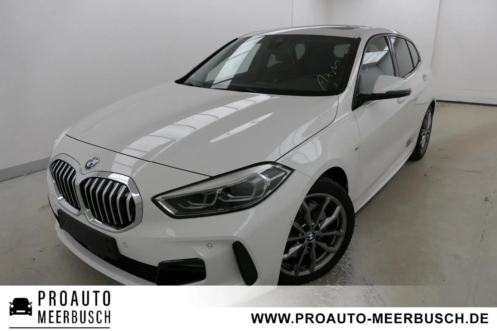 BMW 120 i M Sport HIFI/ADAPTLED/PANO/RFK/NAVI/KEYLESS Білий - 1