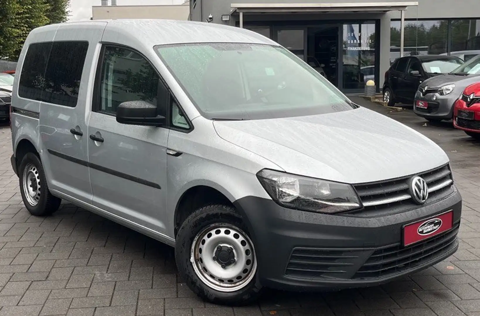 Volkswagen Caddy TÜV AU NEU*PDC*KLIMA*Allwetter*STAND-HEIZUNG* Silber - 1