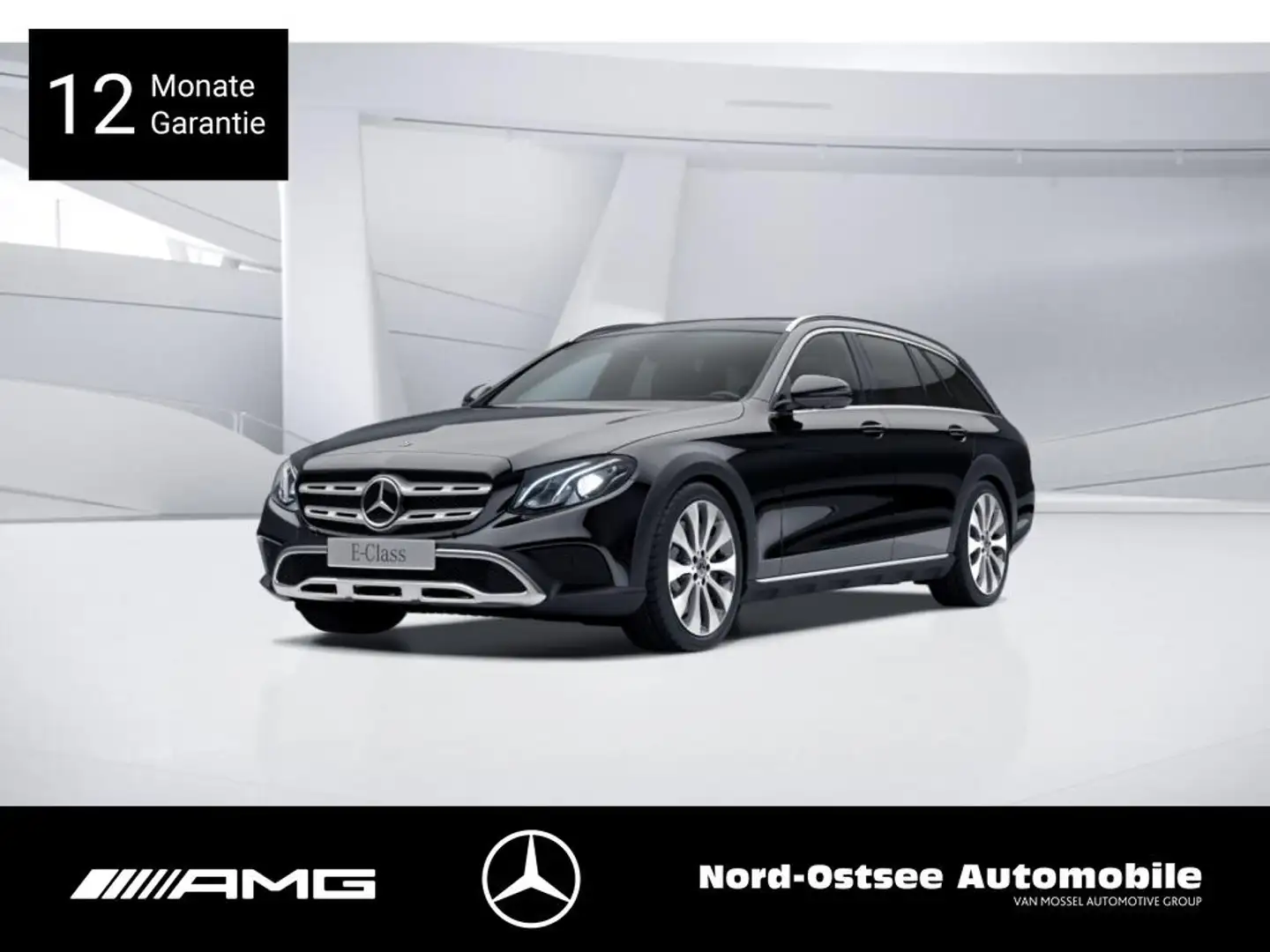 Mercedes-Benz E 400 d 4M T All-Terrain AVANTGARDE NAVI 360 AHK Schwarz - 1