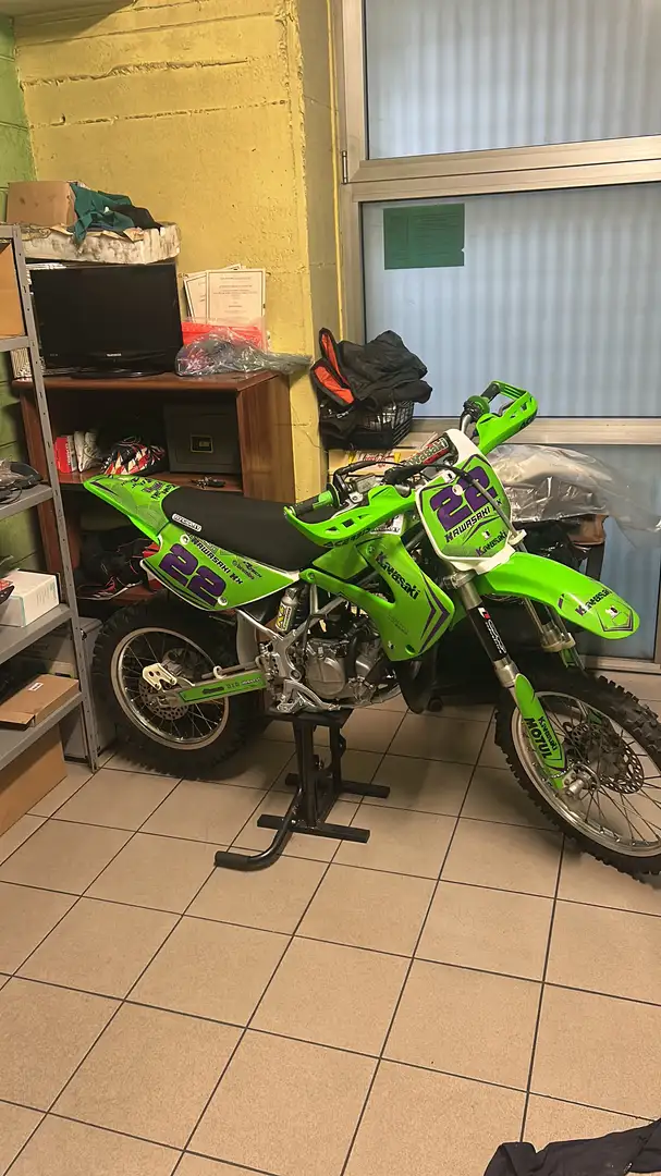 Kawasaki KX 85 verde - 2