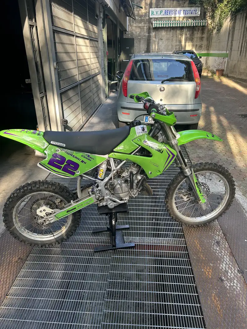 Kawasaki KX 85 verde - 2