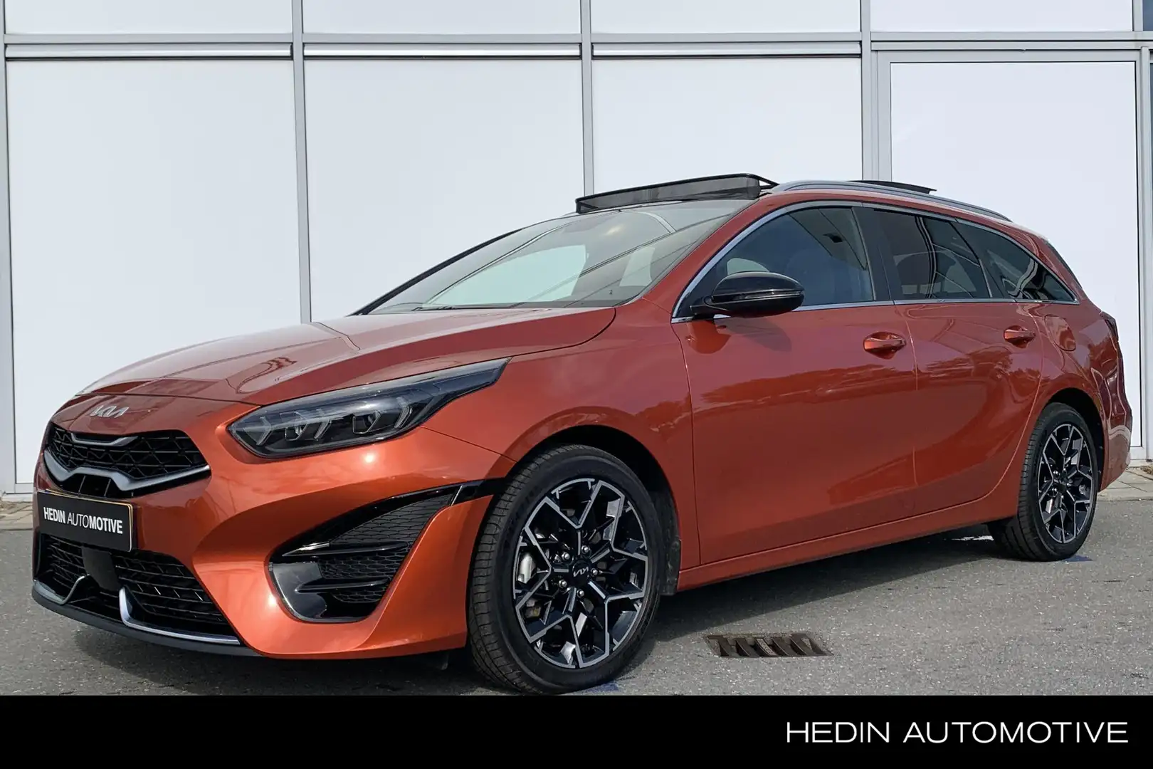 Kia Ceed SW / cee'd SW Sportswagon 1.0 T-GDi 120PK GT-Line | El. Glazen P Orange - 1
