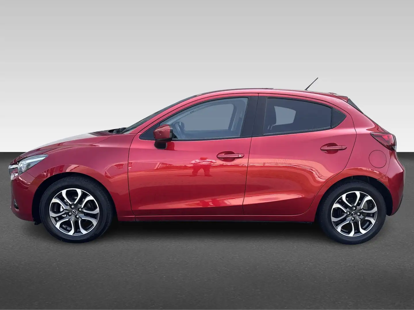 Mazda 2 1.5 Skyactiv-G GT-M  | automaat | navigatie | stoe Rood - 2