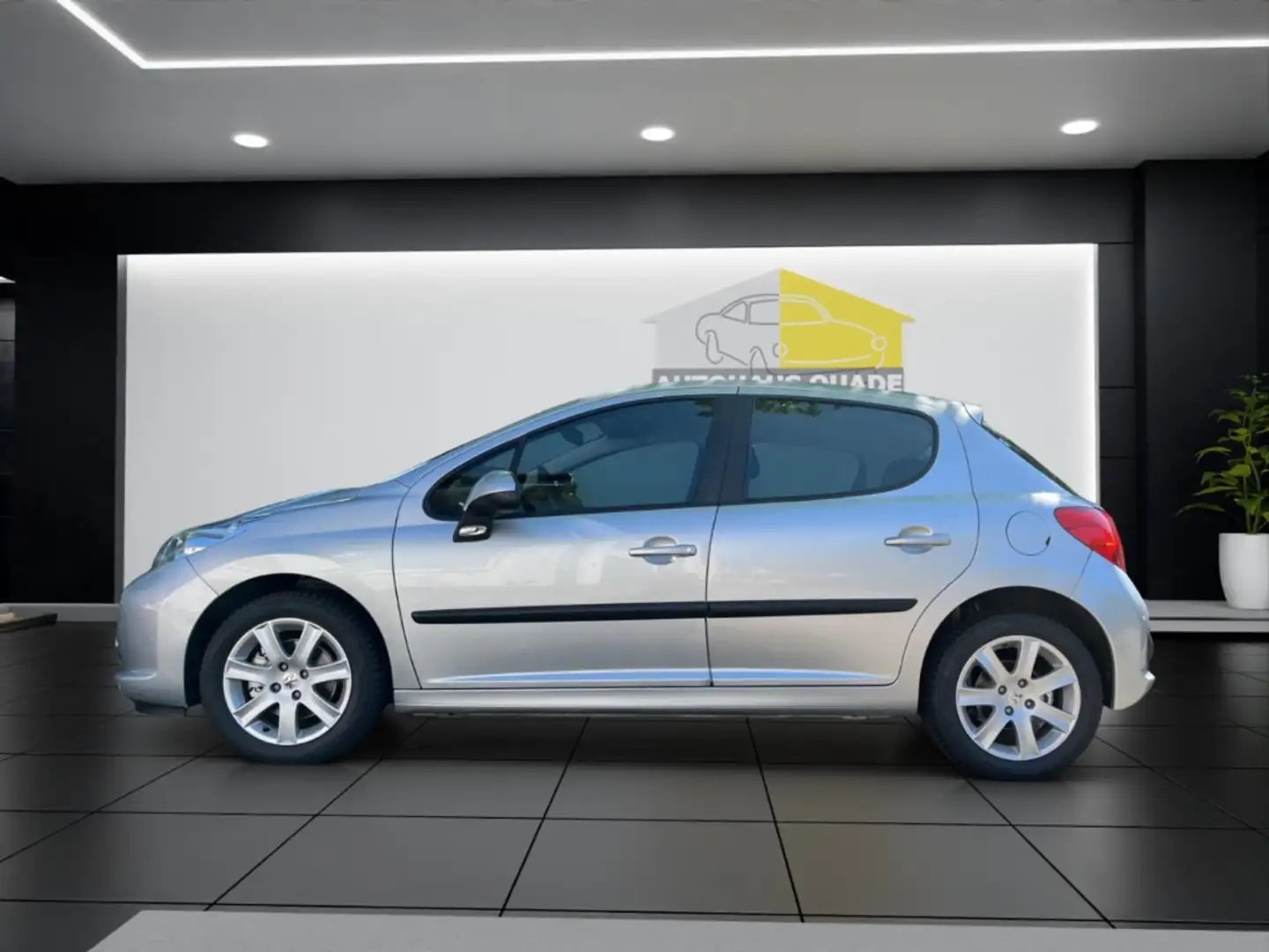 Peugeot 207 Sport 1.6 16V 110 78.500 KM / Service+Reifen-Neu Z Argent - 2