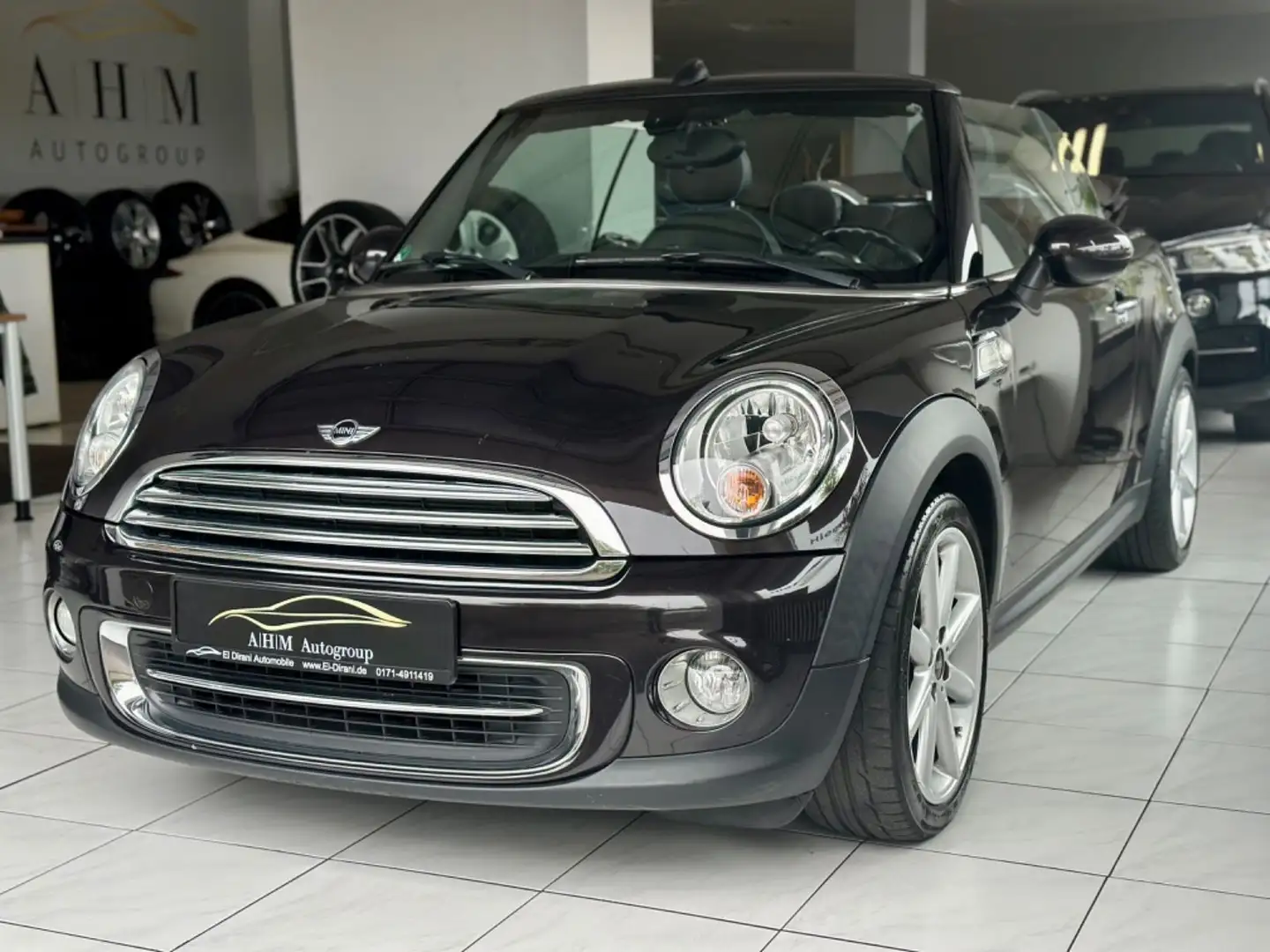 MINI Cooper Cabrio Highgate Automatik/Leder/Nav/PDC/ Marrón - 1