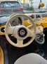 Fiat 500 500 1.2i Lounge Jaune - thumbnail 10