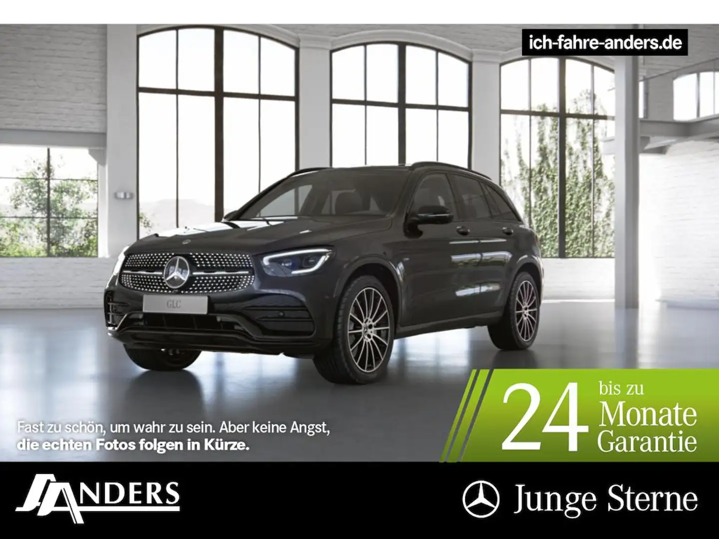 Mercedes-Benz GLC 300 de 4M AMG+digCock+Dist+Pano+AHK+36+SOUND Grau - 1