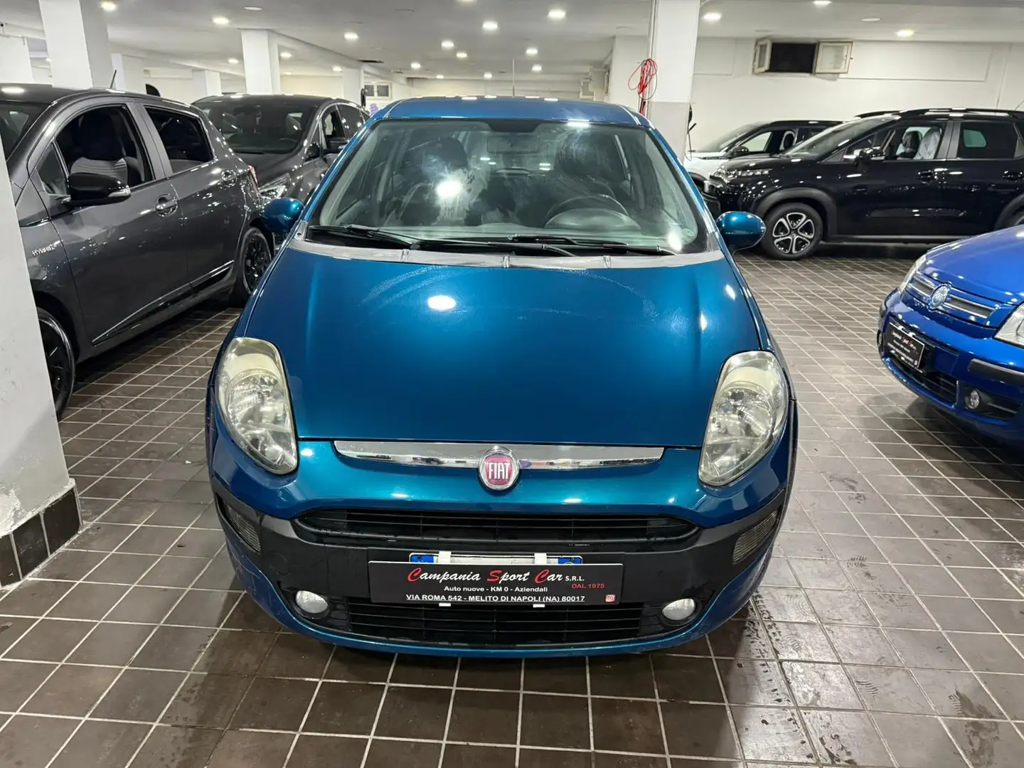 Fiat Punto Evo 1.2 B/GPL 71CV LOUNGE - COME NUOVA - POCHISSIMI KM Blu/Azzurro - 2