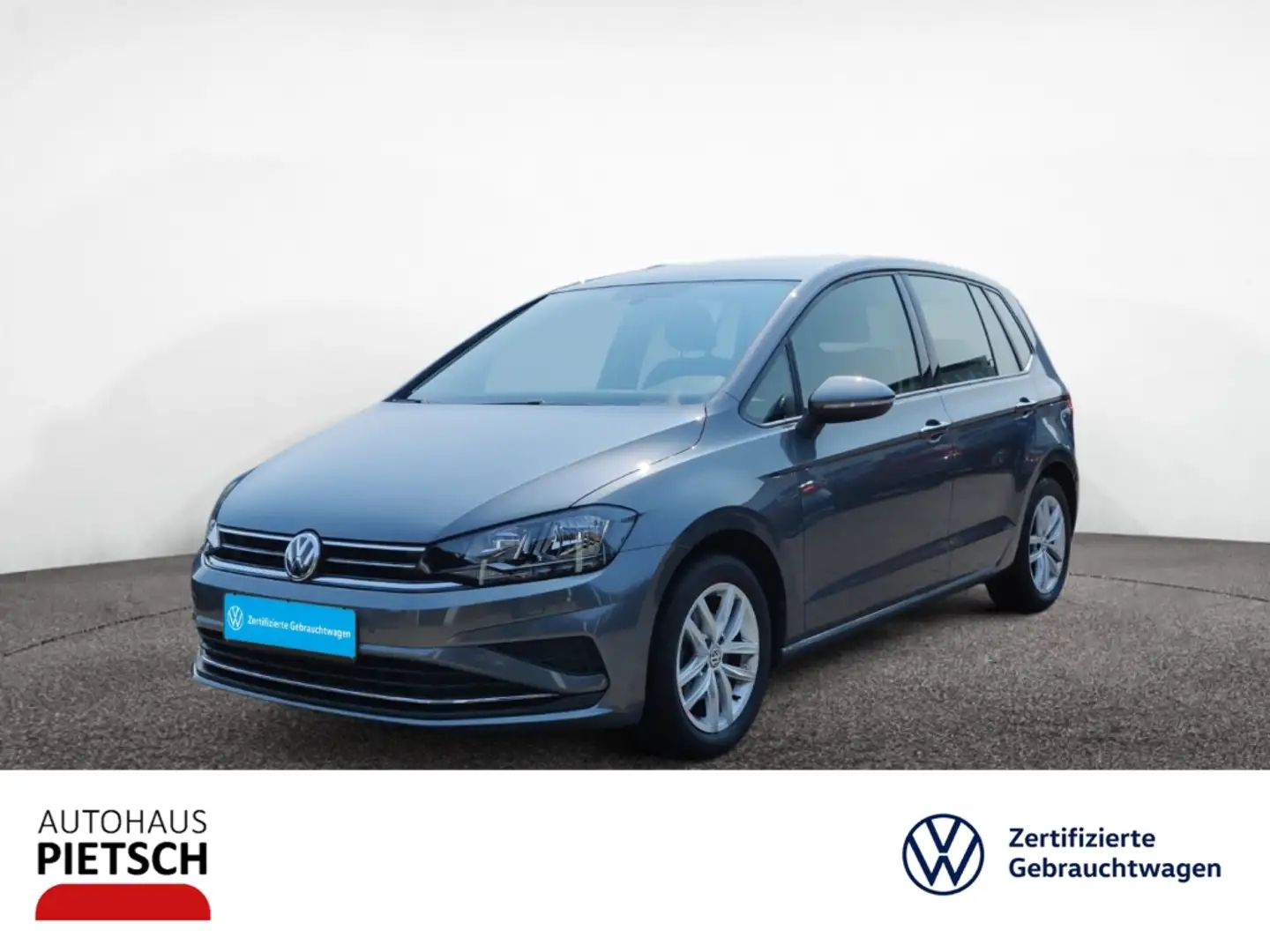 Volkswagen Golf Sportsvan 1.0 TSI Comfortline AHK Bluetooth Grijs - 1