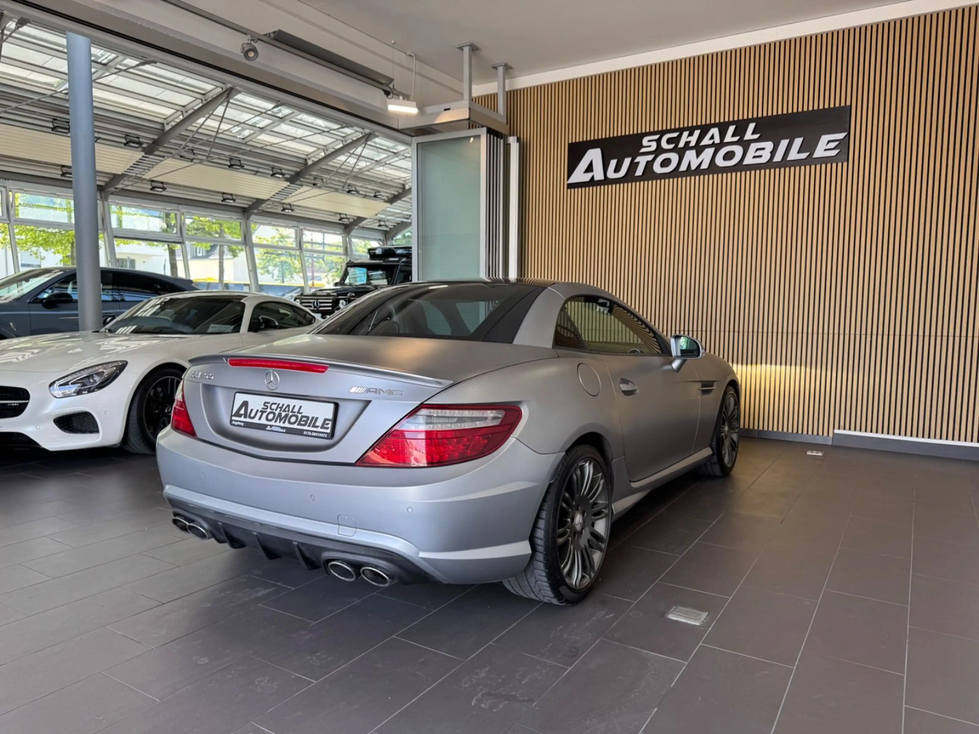 Mercedes-Benz SLK 55 AMG Roadster DISTR+/MEMORY/H&K/DRIV.-PACK — photo 8