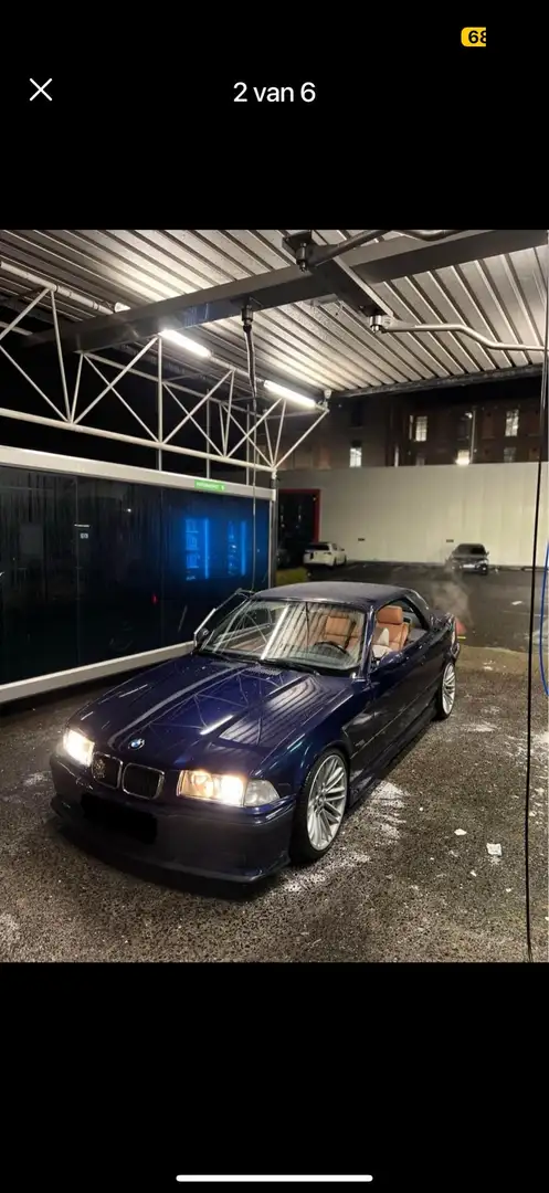 BMW 320 i cabrio Синій - 1