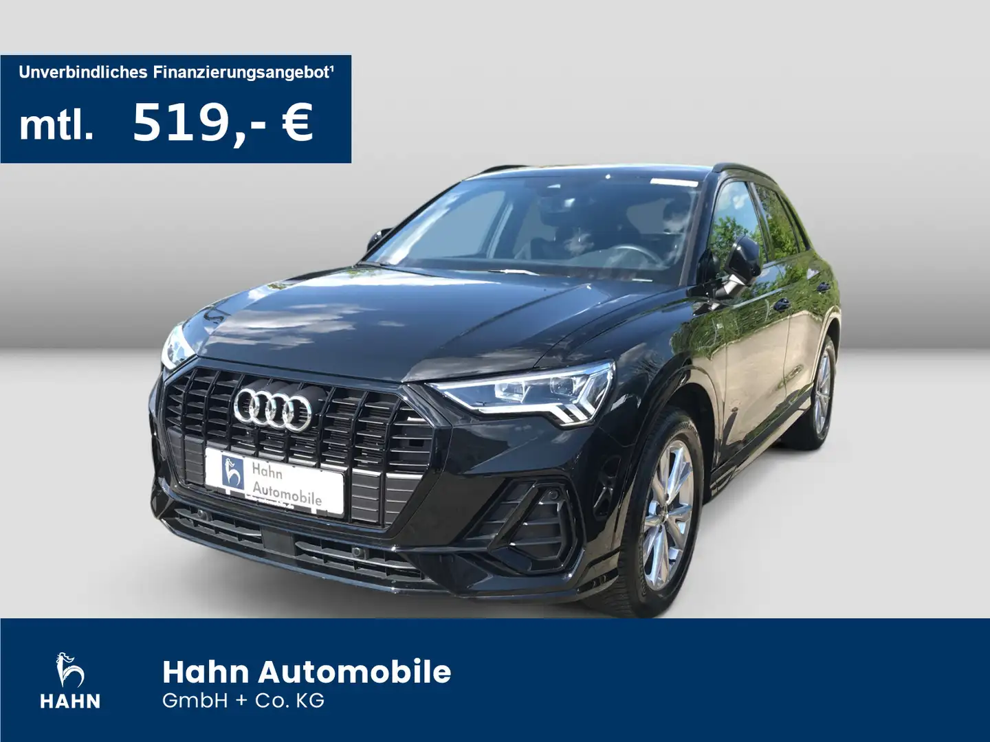Audi Q3 35 1.5TFSI S-trc S-line AHK Cam LED Tempomat Schwarz - 1