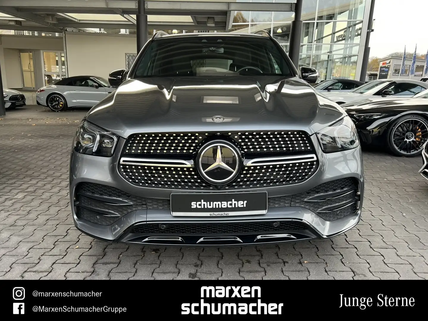 Mercedes-Benz GLE 450 GLE 450 4M AMG Night+360+Burm+HuD+Dist+Multibeam Grigio - 2
